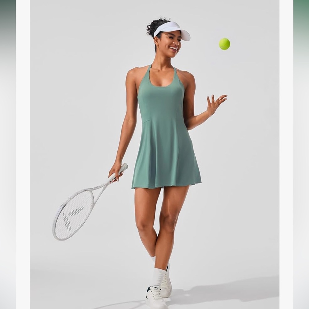 NWT PERSIT Green Tennis Dress Size Large